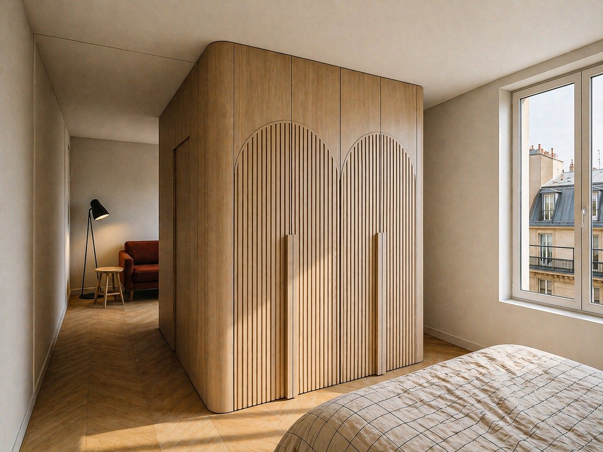 Rénovation appartement 30m² Paris 11e — Calvez Archi architecte